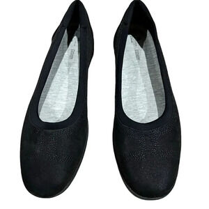Clarks Cloudsteppers Women's Ayla Low Ballet Flats Black Size 11